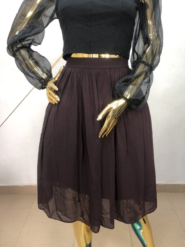 Chiffon skirt