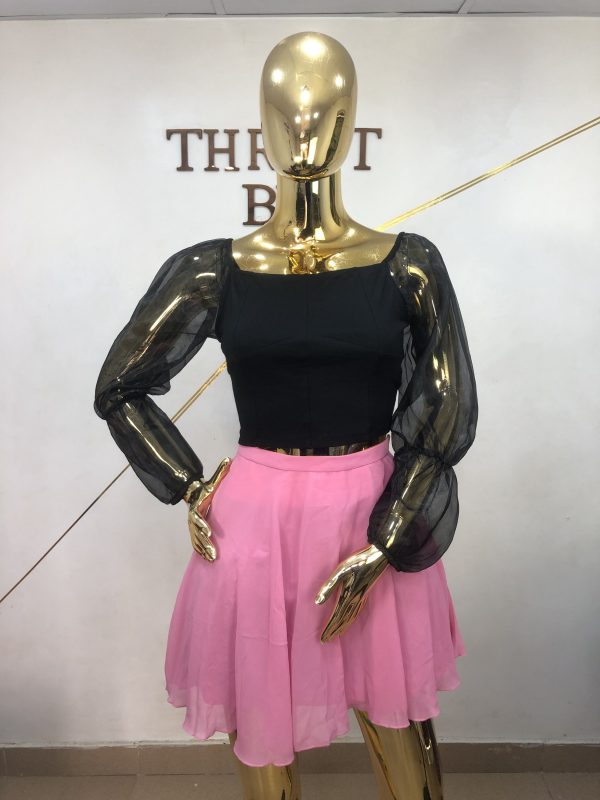 Chiffon skirt